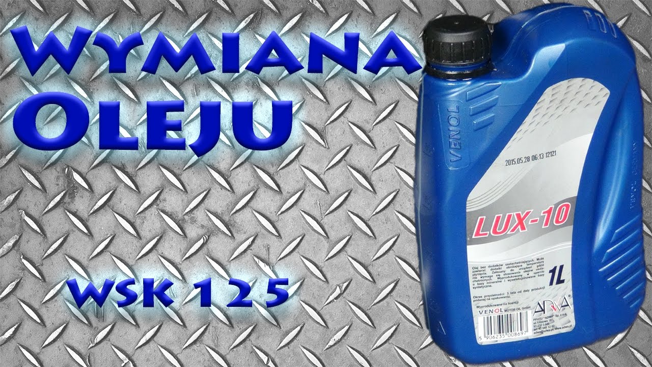 WSK 125 Wymiana i kontrola stanu oleju