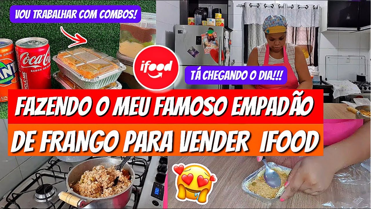 🔥FAZENDO EMPADÃO DE FRANGO NA MARMITA PRA VENDER NO IFOOD / MASSA PODRE SÓ 2 INGREDIENTES