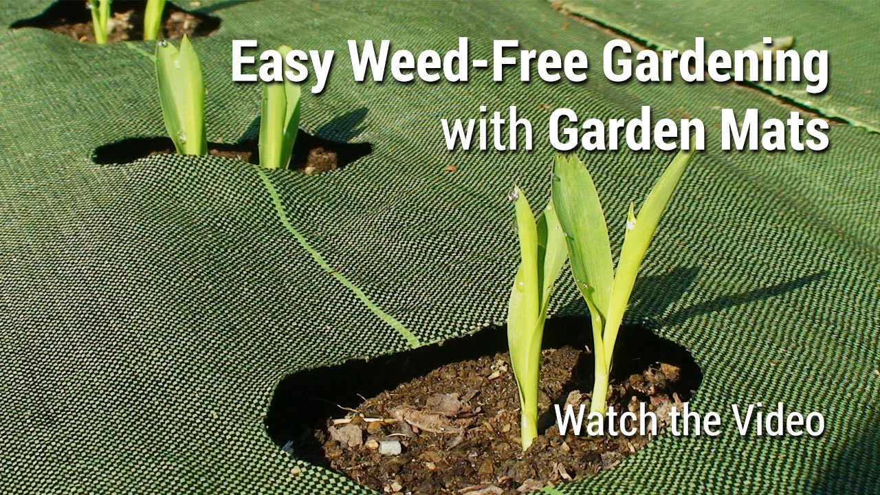 GardenMats Weed Barrier - 2017 Infomercial