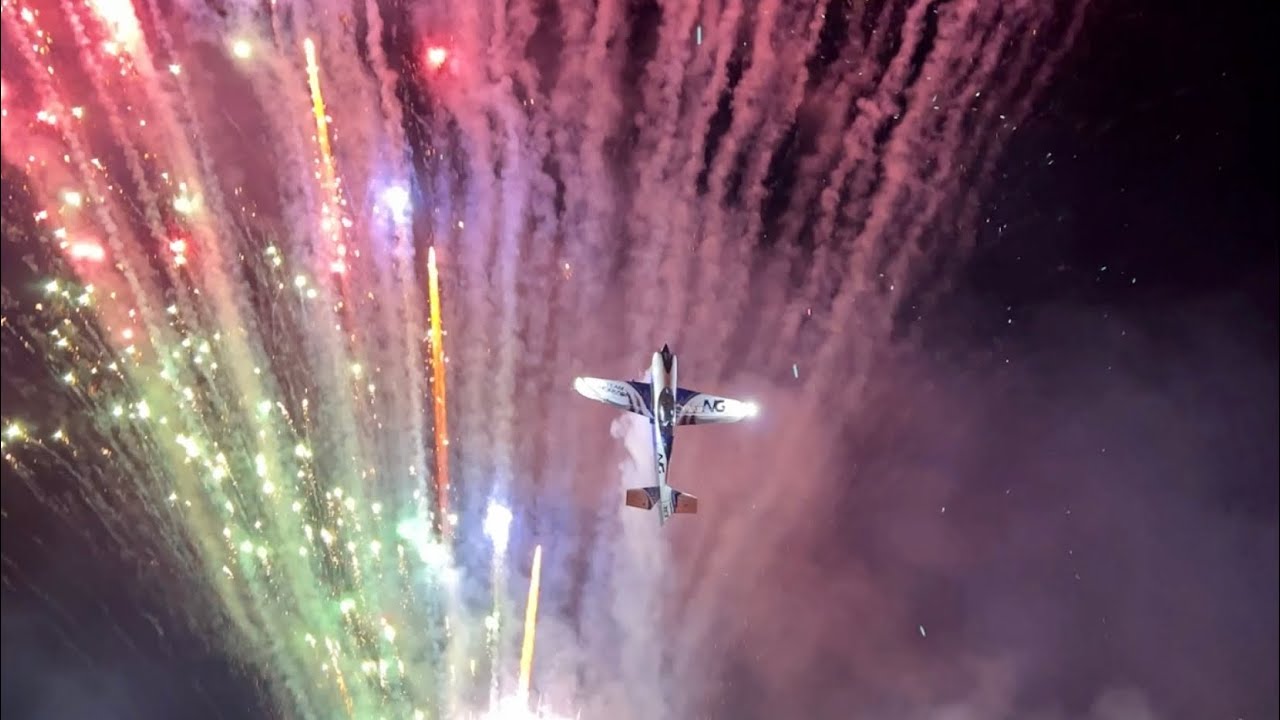 Luca Baumann Epic Night Flight Demo at Horizon Hobby Airmeet 2023