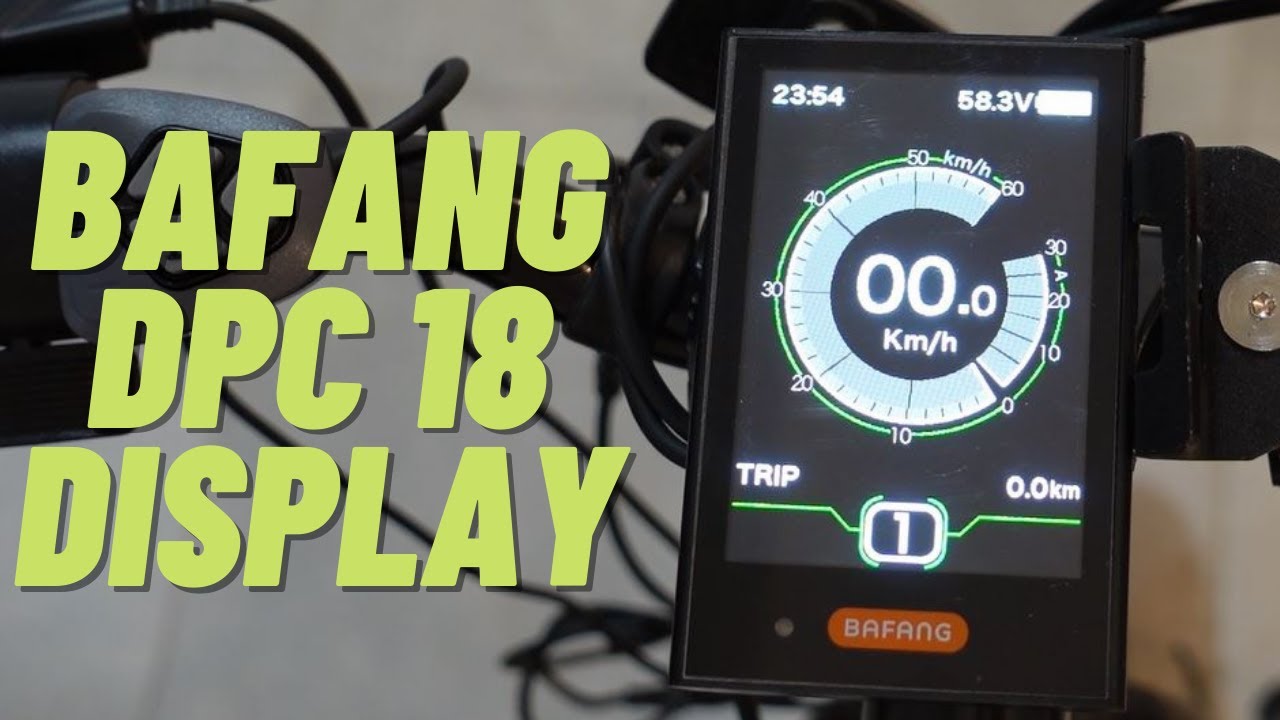 Bafang DPC 18 LCD Display