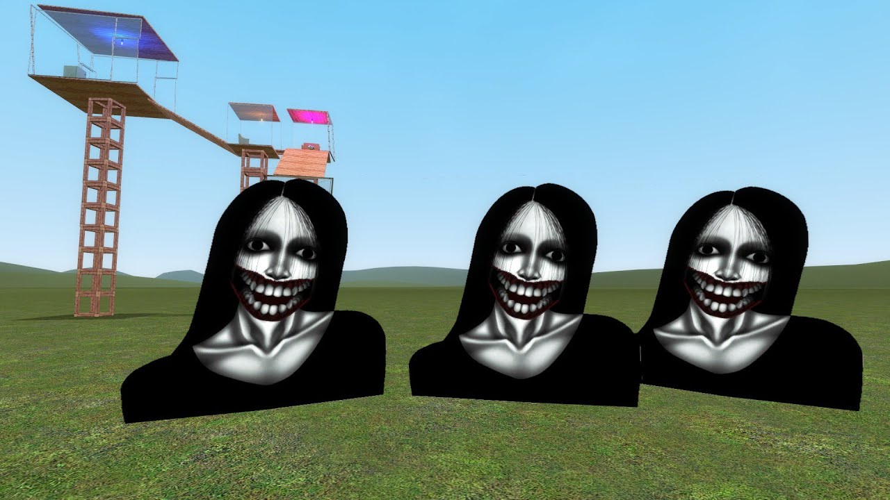 Kuchisake Onna Vs Towers In Gmod!