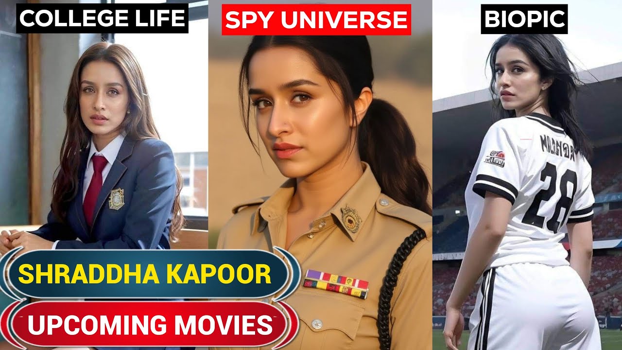 Shraddha Kapoor upcoming movies list | Top 5 Upcoming Bollywood movies