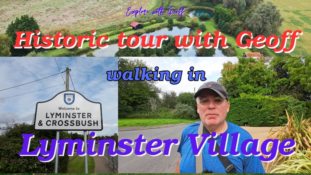 Lyminster Village, West Sussex. A friendly tour and story of an ancient dragon