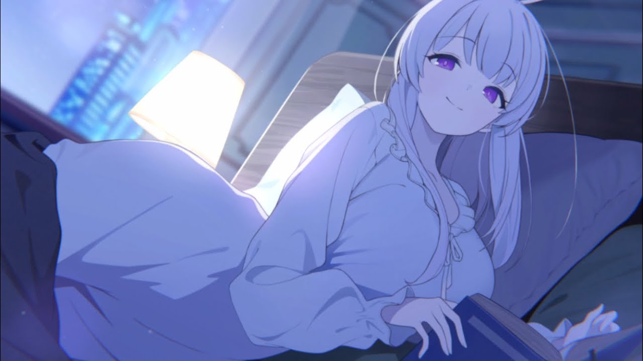 生塩ノア(パジャマ)　絆ストーリーメモリアルロビー　メモロビ　CV: 鈴代紗弓【ブルアカ】