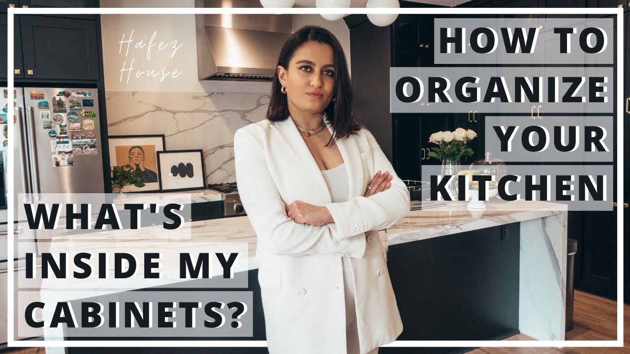 KITCHEN CABINET TOUR | KITCHEN ORGANIZATION IDEAS