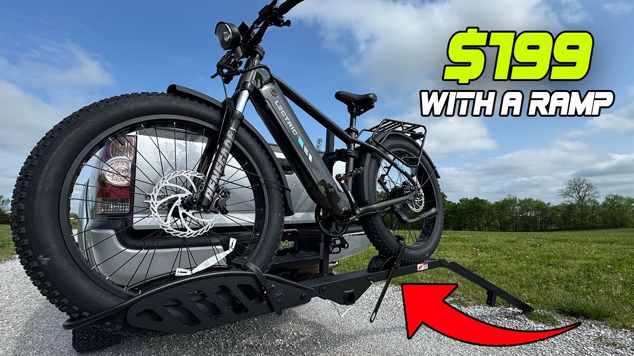 This Bike Rack Is INSANELY Cheap / Cravot Cyberrack E1 ebike Hitch Rack