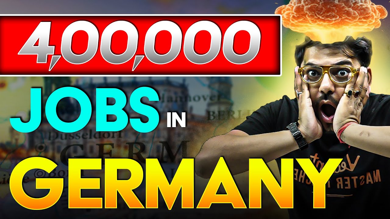 4 Lakh Jobs in Germany | Biggest Opportunity for Students & Professionals | Harsh Sir