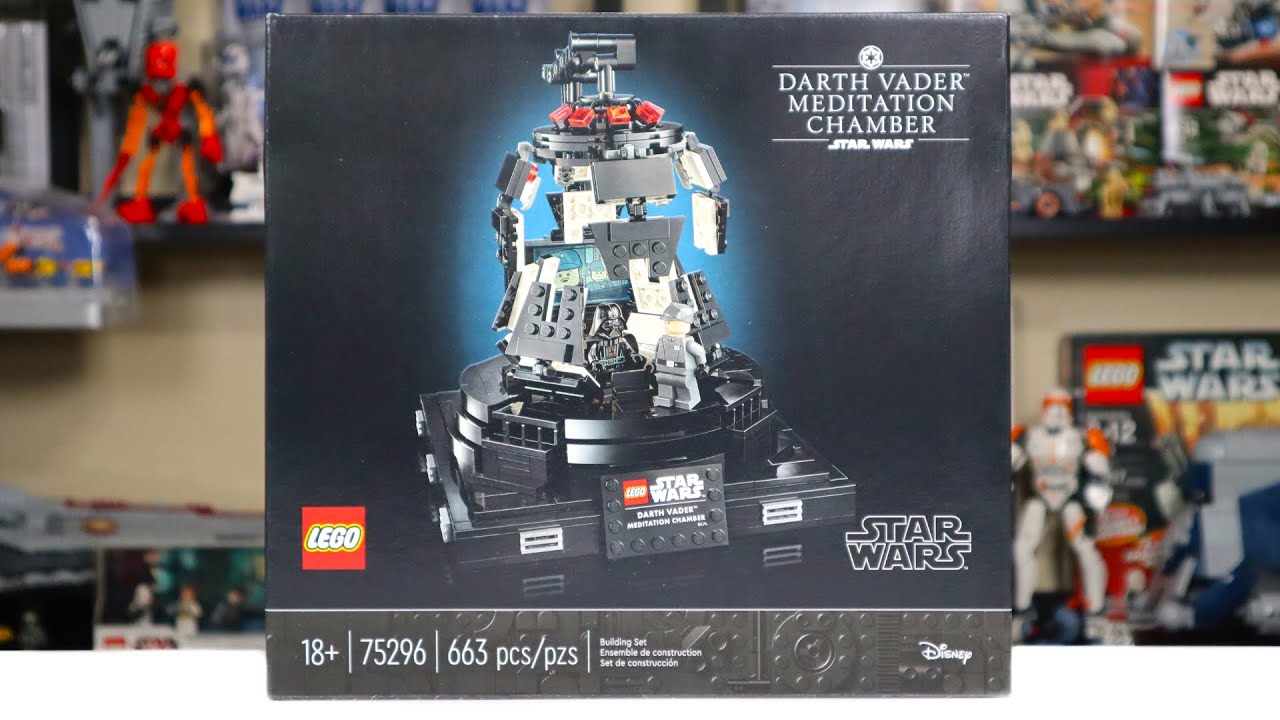 LEGO Star Wars 75296 DARTH VADER MEDITATION CHAMBER Review! (2021)