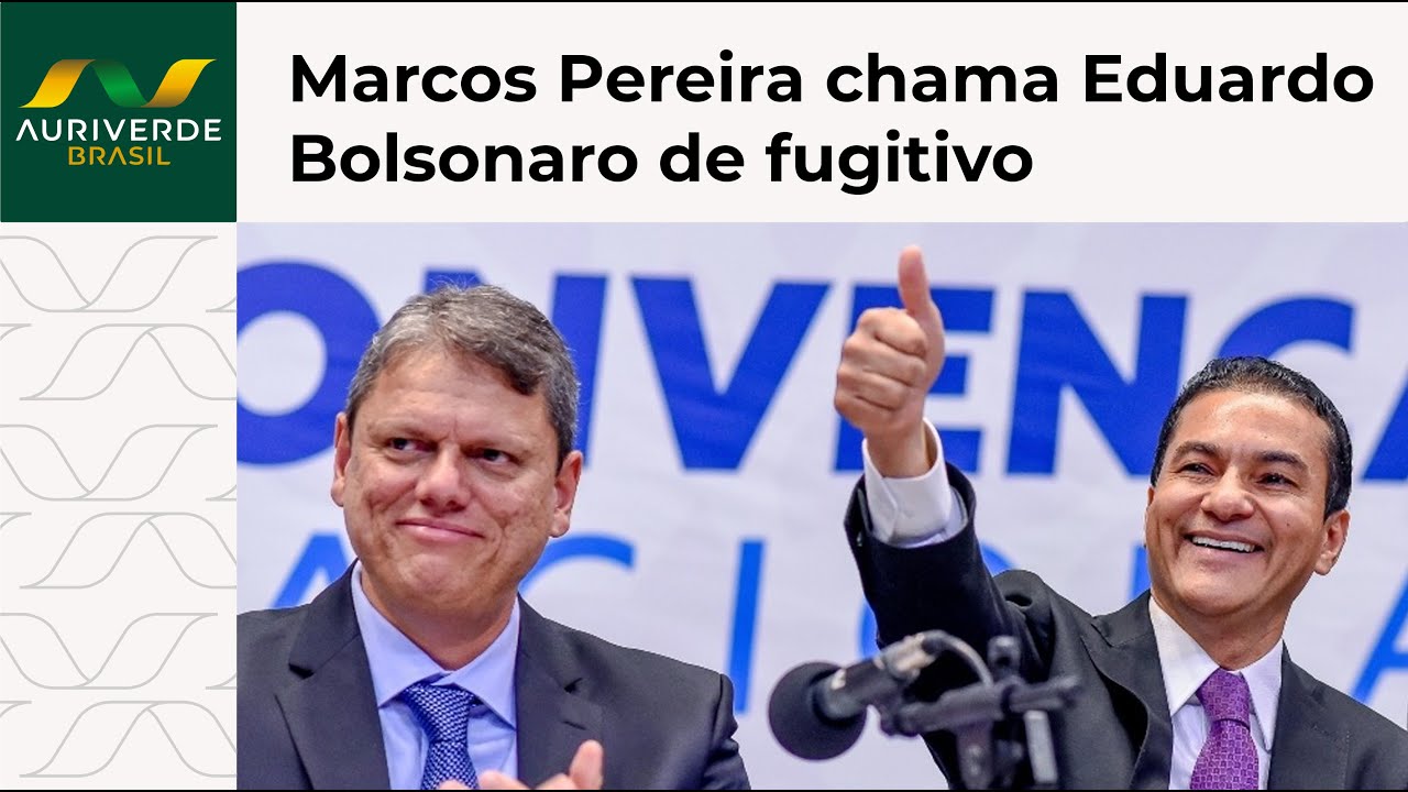 Presidente do Republicanos sobe o tom e chama Eduardo Bolsonaro de fugitivo