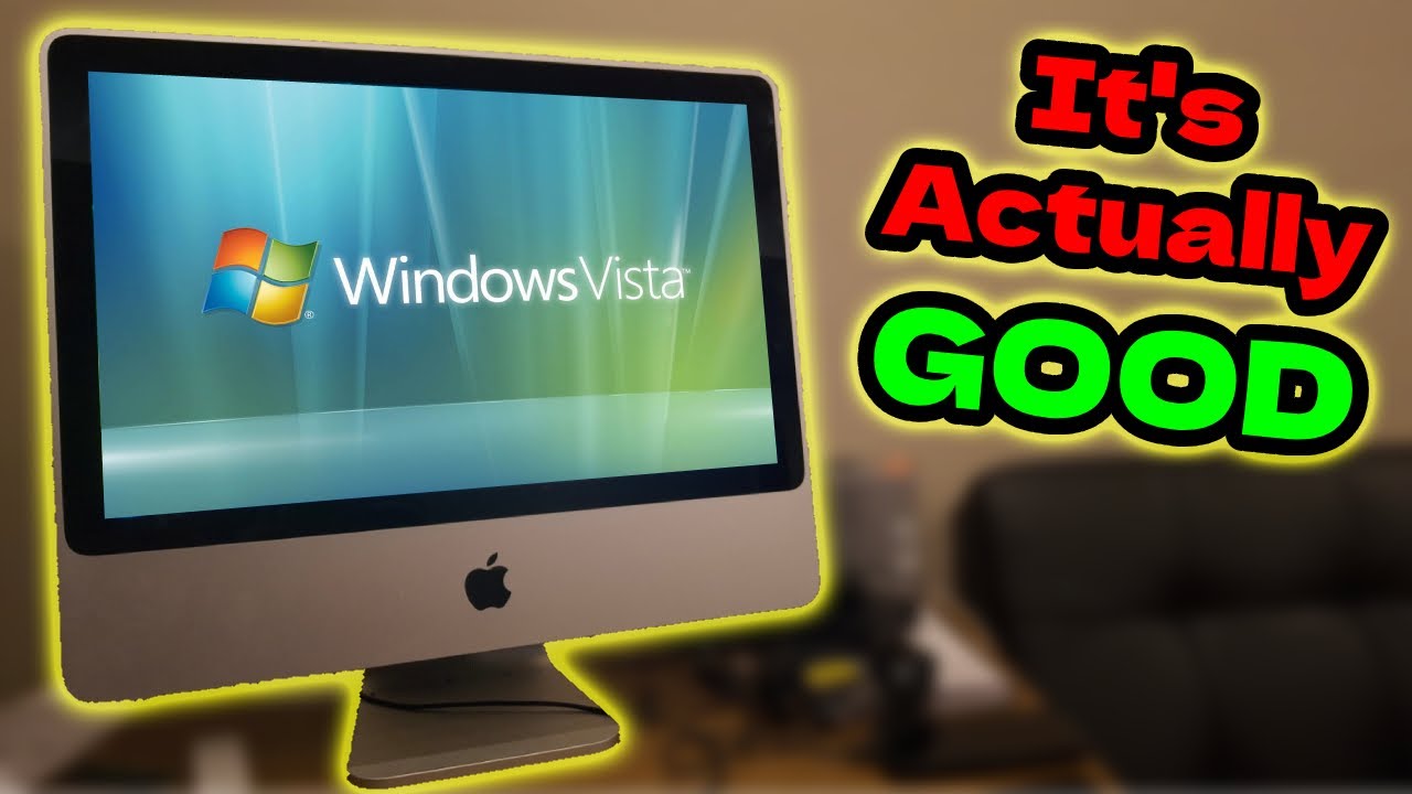 Я установил Windows Vista на свой iMac 2007 года / И мне ОЧЕНЬ нравится!