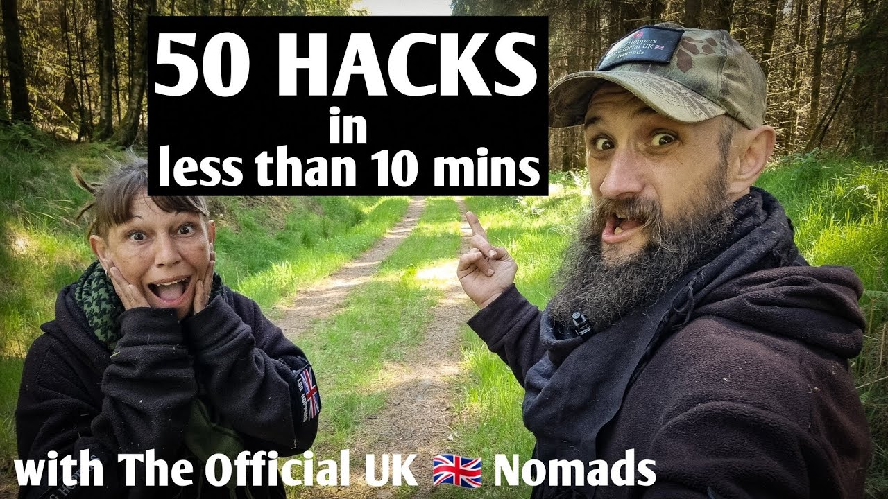 THE BEST camping HACKS you'll EVER SEE! - UK 🇬🇧 Nomads
