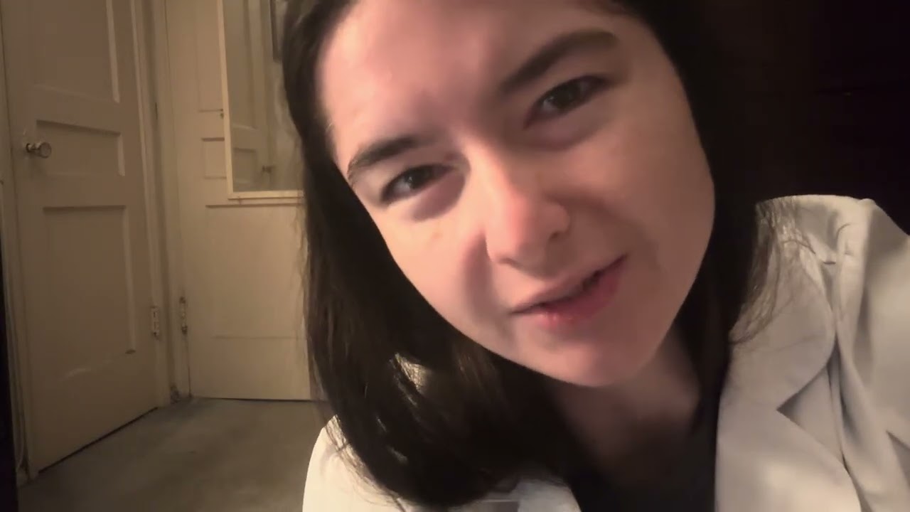 Nonsensical Examination (taking notes, measuring, scratching, eye test) | ASMR role play