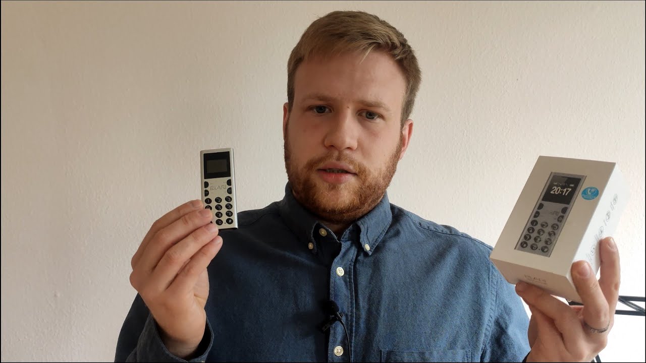 Самый маленький и тонкий Телефон Анти Смартфон Elari Nano Phone C - Распаковка и опыт использования