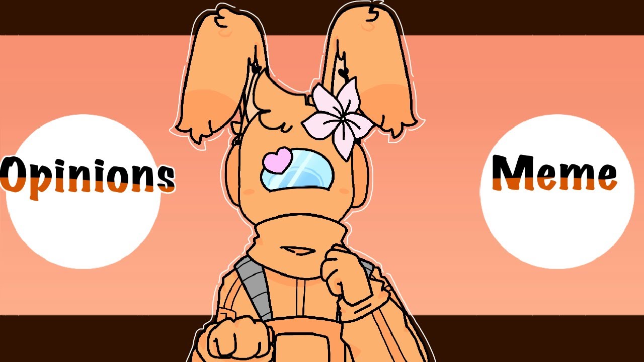 Opinions animation meme (Among us Orange)
