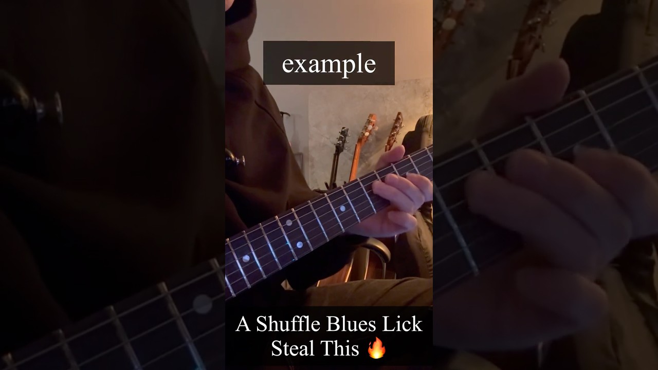 sexy blues lick 
