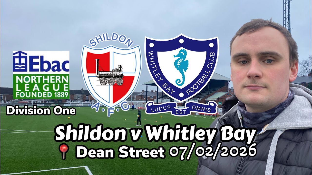 Shildon go top with dominant display - Shildon v Whitley Bay 07/02/2026