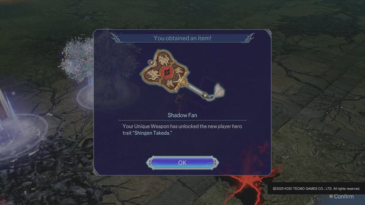 WARRIORS: Abyss_ Unique Weapon for Shingen Takeda