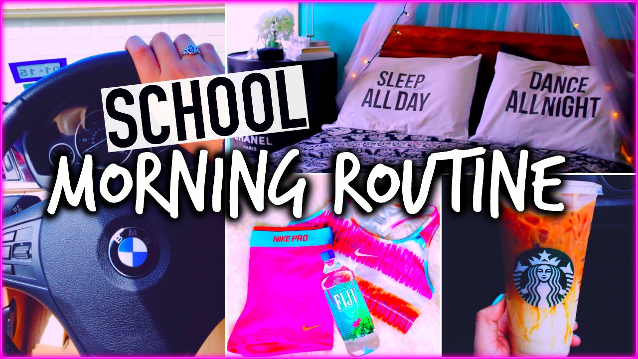 Morning routine for school 2015