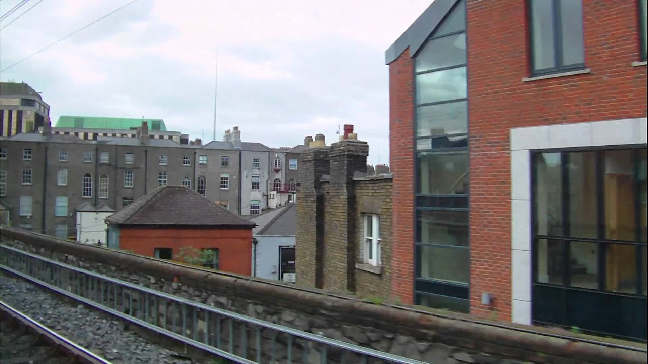 Onboard Dart Train Ride - Connolly Station to Tara Street