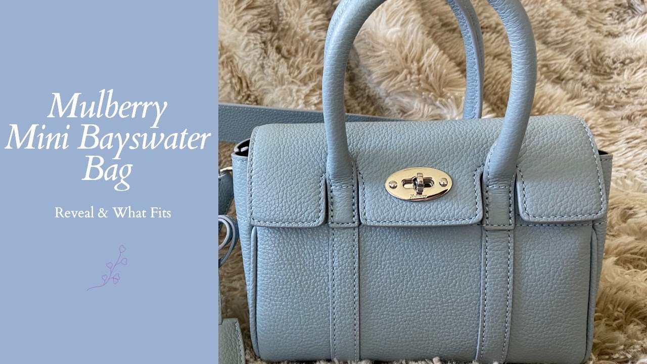 Представляем мини-сумку MULBERRY MINI BAYSWATER! | Что помещается в моей сумке