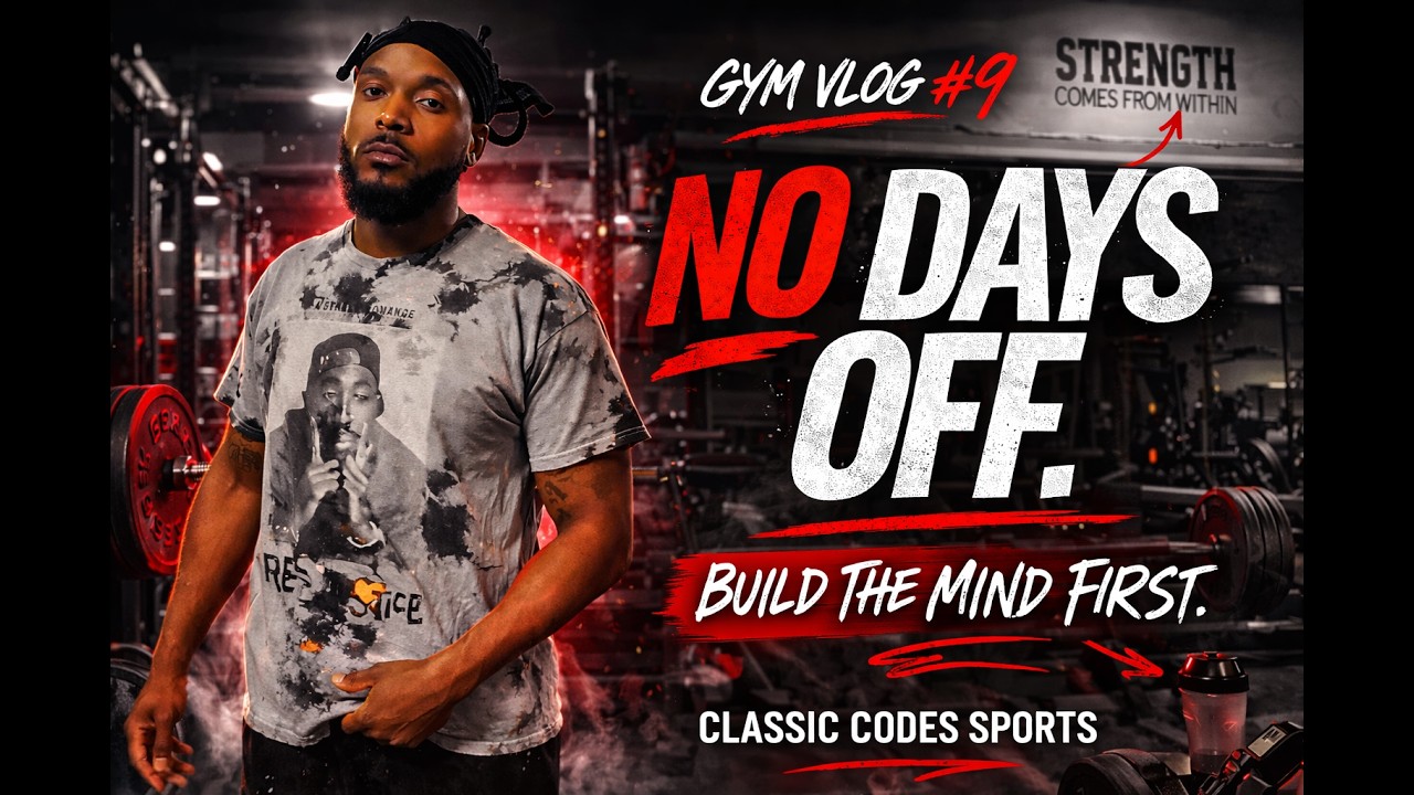 NO DAYS OFF. | Gym Vlog #9 – Building Strength From Within