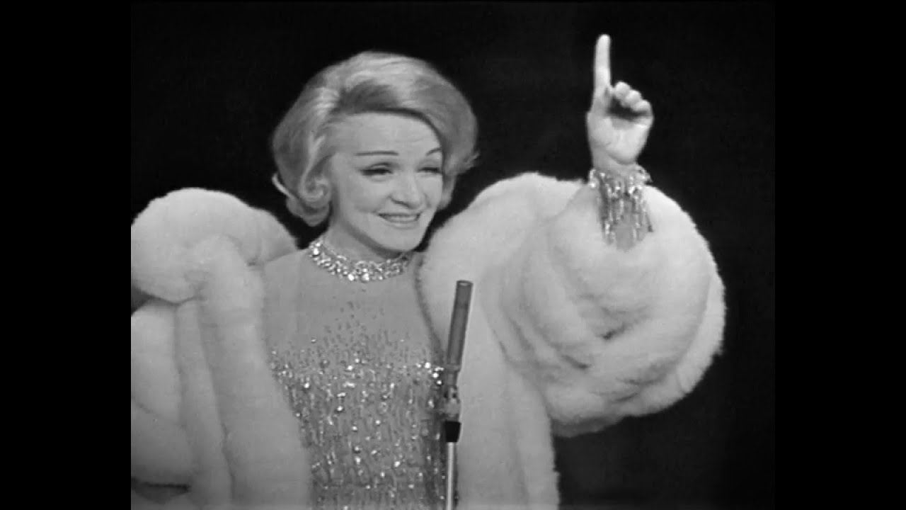 Marlene Dietrich live at Berns Stockholm 1963