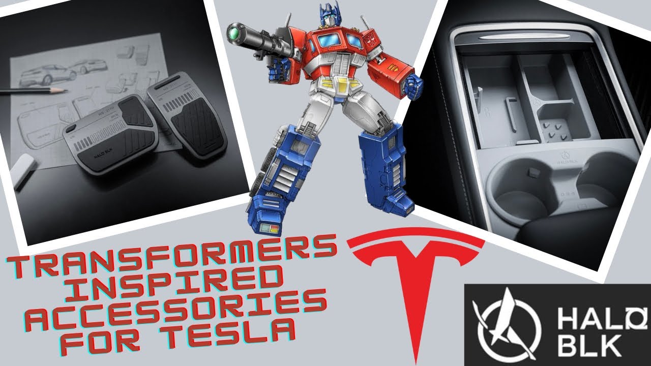 FUTURISTIC Tesla ACCESSORIES for $100 in 2023 || HALO BLK || REVIEW and INSTALL