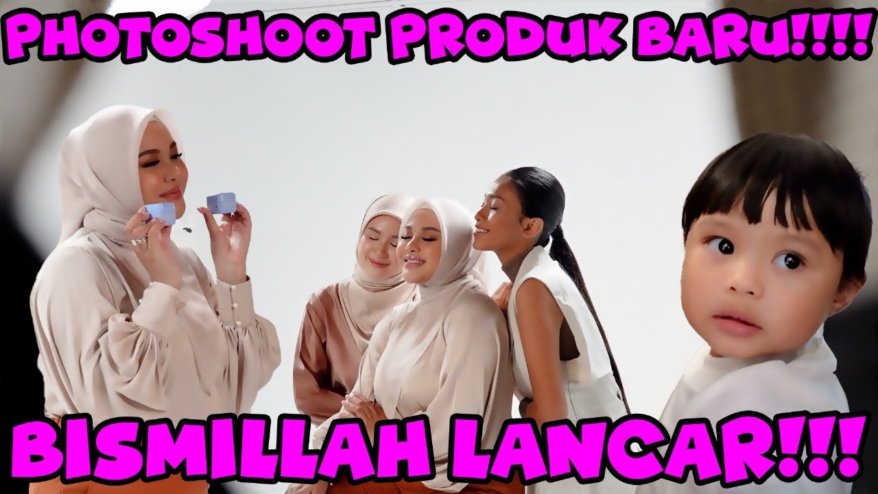 AUREL AMEENA PHOTOSHOOT PRODUK BARU!! BISMILLAH LANCAR!!!