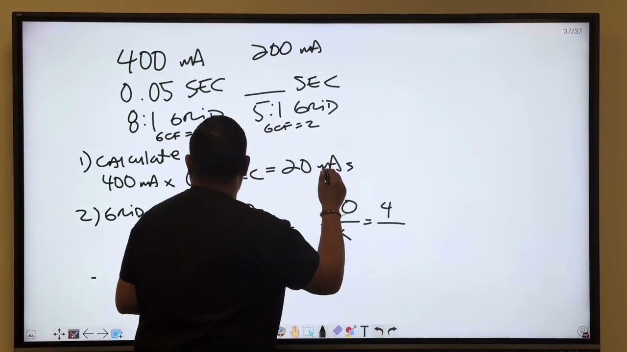 Exposure Factor with Grid Conversion | Radiography with Mr. M