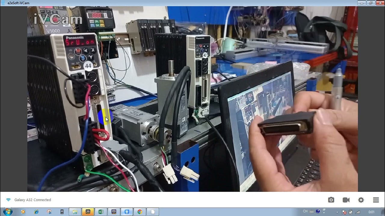 HƯỚNG DÃN ĐẤU DÂY SERVO PANASONIC A4 FRAME A