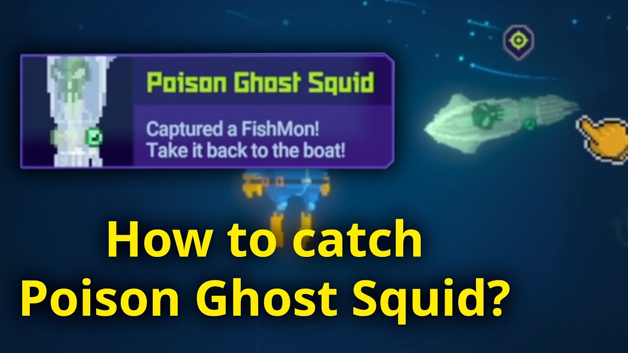 How to catch Poison Ghost Squid? | Dave the Diver Guide