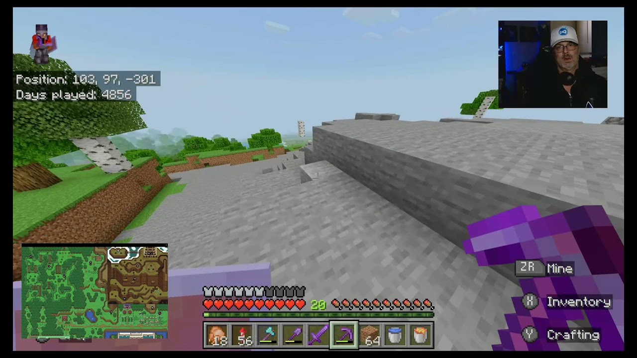 LOST WOODS - A LINK to the PAST - Minecraft Forever - Music and Gameplay Building Legend of Zeldaa