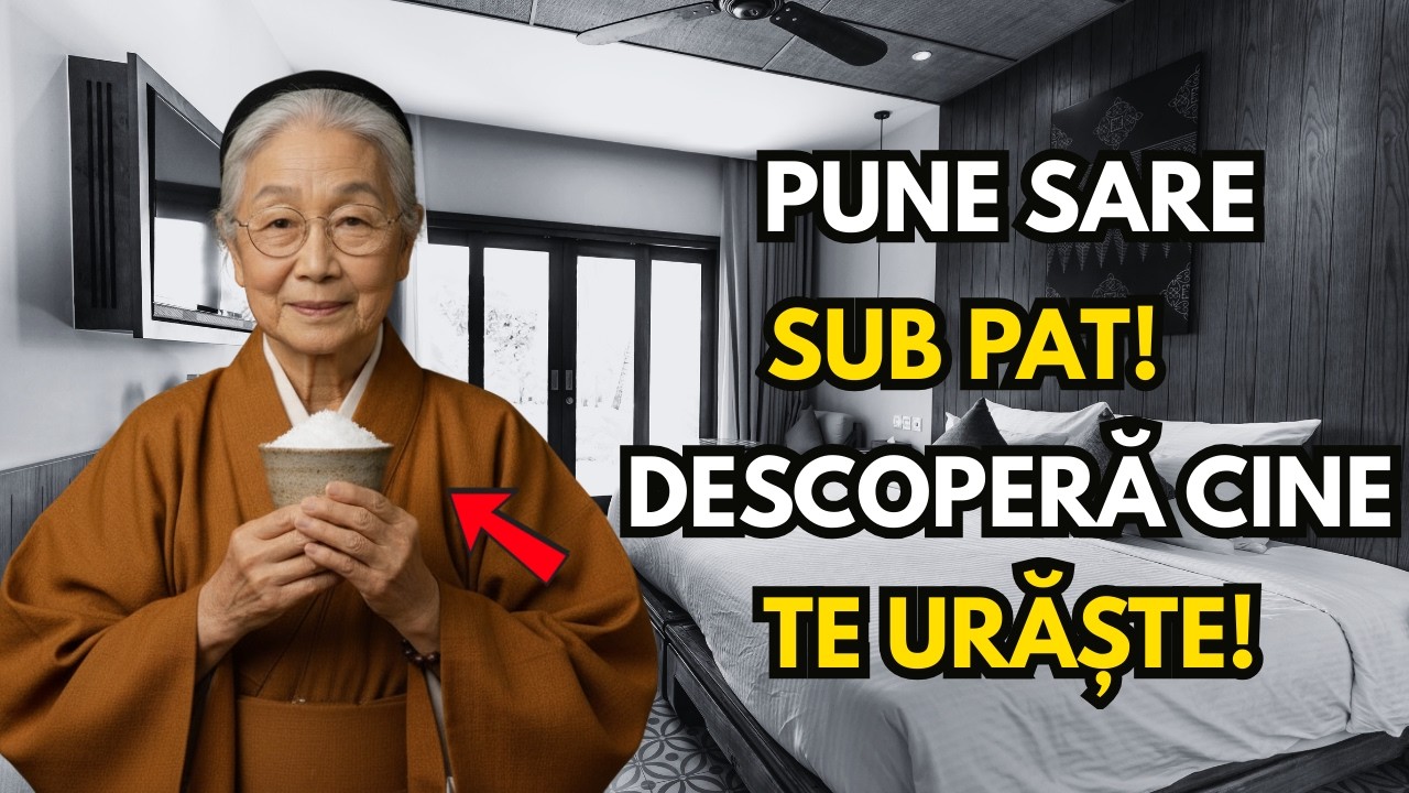 Pune un pahar cu sare sub pat și descoperă cine îți trimite energie negativă – Lecții budiste