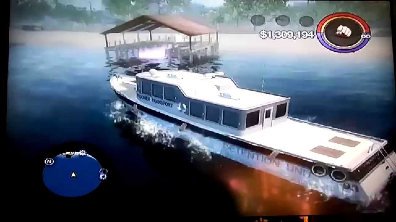 Saints Row 2: How to acquire the Convict Prison Boat through the CLIPBOARD