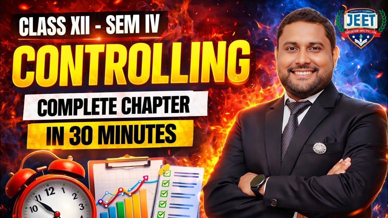 Controlling – Introduction | Class 12 Business Studies | WBCHSE Semester 4 | Full Concept Explained