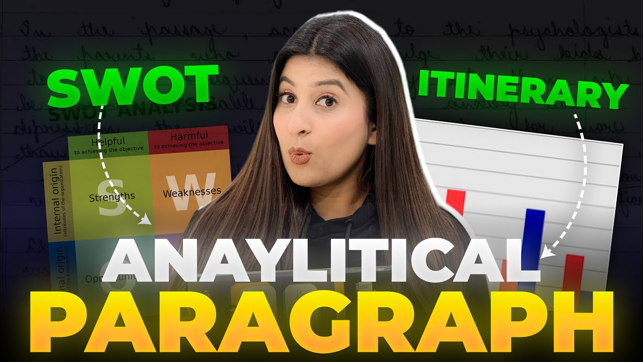 Analytical Paragraph Tricks and Hacks🔥SWOT & ITINERARY based questions😎 Class 10