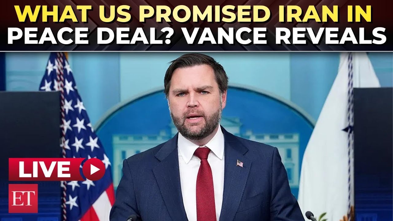 LIVE| &lsquo;Iran&rsquo;s highly enriched uranium to be diluted&rsquo;? Vance faces media after Trump signs peace deal