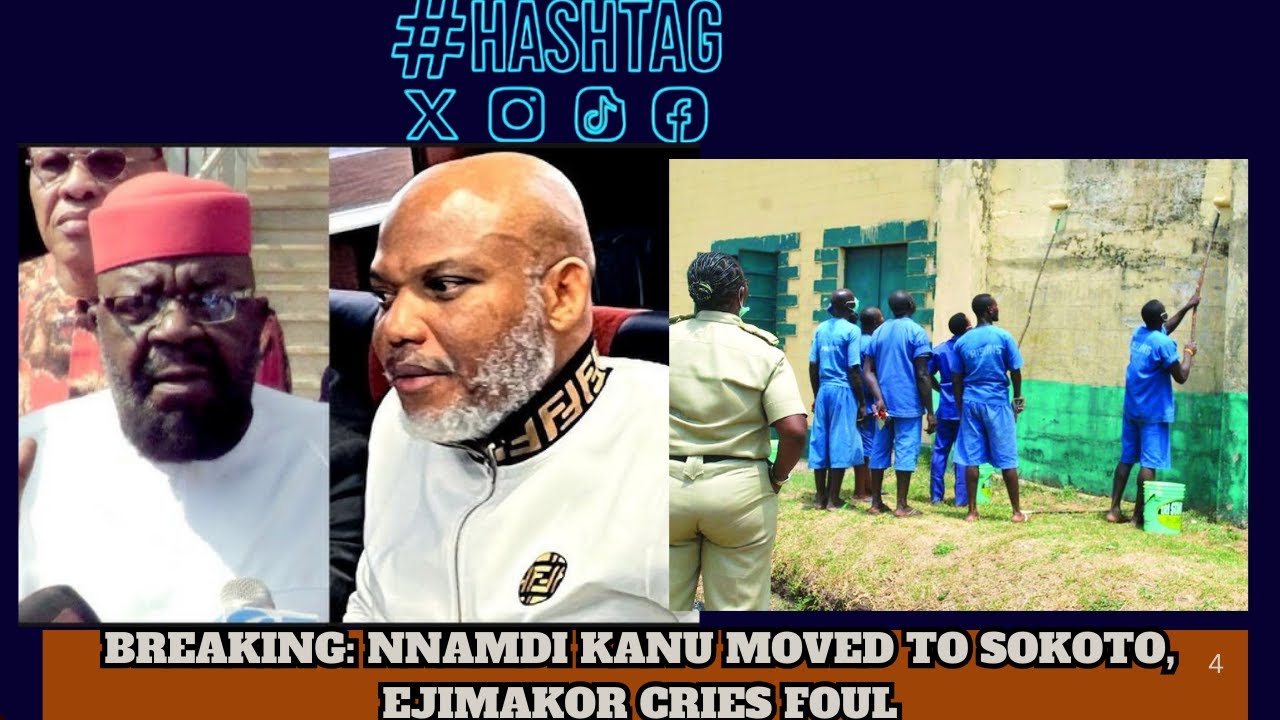 ALOY EJIMAKOR CRIES OUT AS KANU IS MOVED FROM ABUJA TO SOKOTO