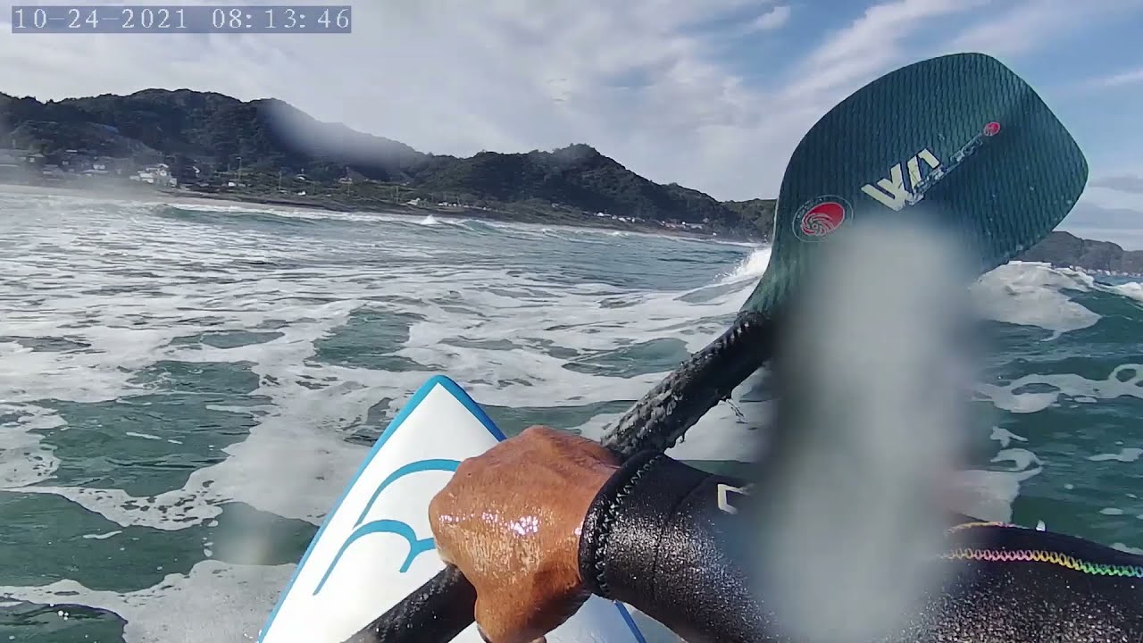2021 10/24 鳥取東部   waveski(ウェイブスキー)surfing