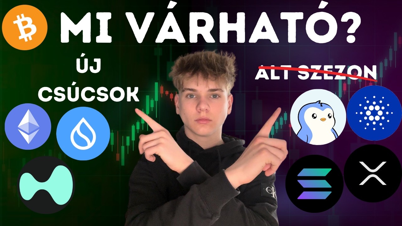 KRIPTO PIAC ELEMZ&Eacute;S - 100X LEHETŐS&Eacute;GEK - HYPE, KAITO, NFT &Eacute;S ALT PIAC