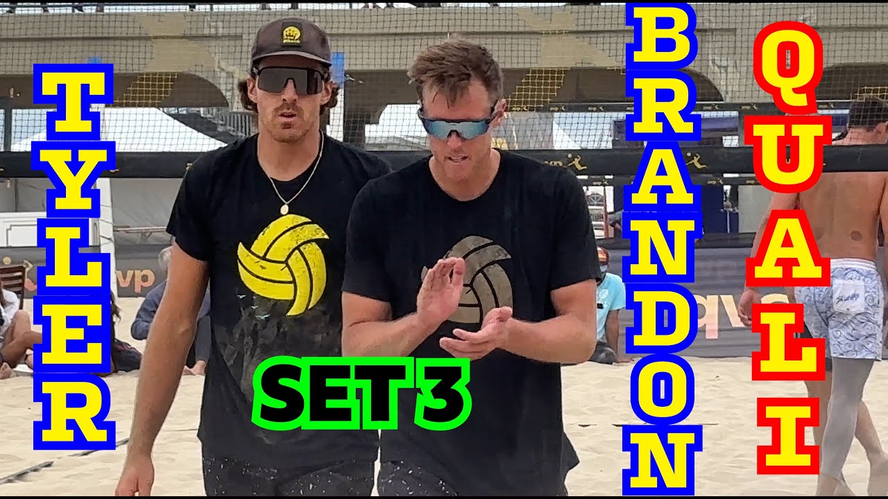 Set 3 Brandon Joyner Tyler Penberthy v Nick Amado Thomas Hurst 2024 Huntington Beach Open Qualifier