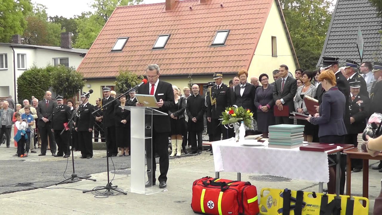 OSP Kcynia - przekazanie nowego samochodu cz.2