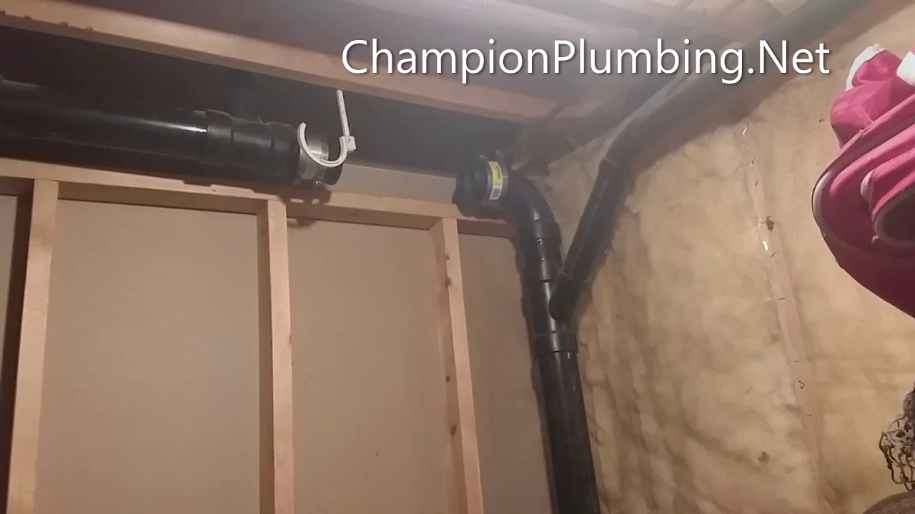 Leaking Drain Pipe ABS repair!