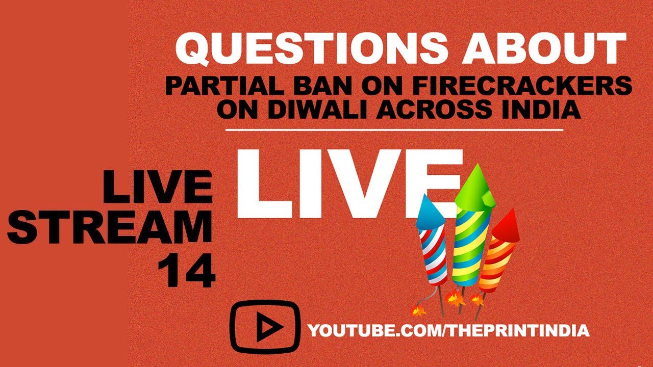 What does the partial ban on firecrackers across India mean?