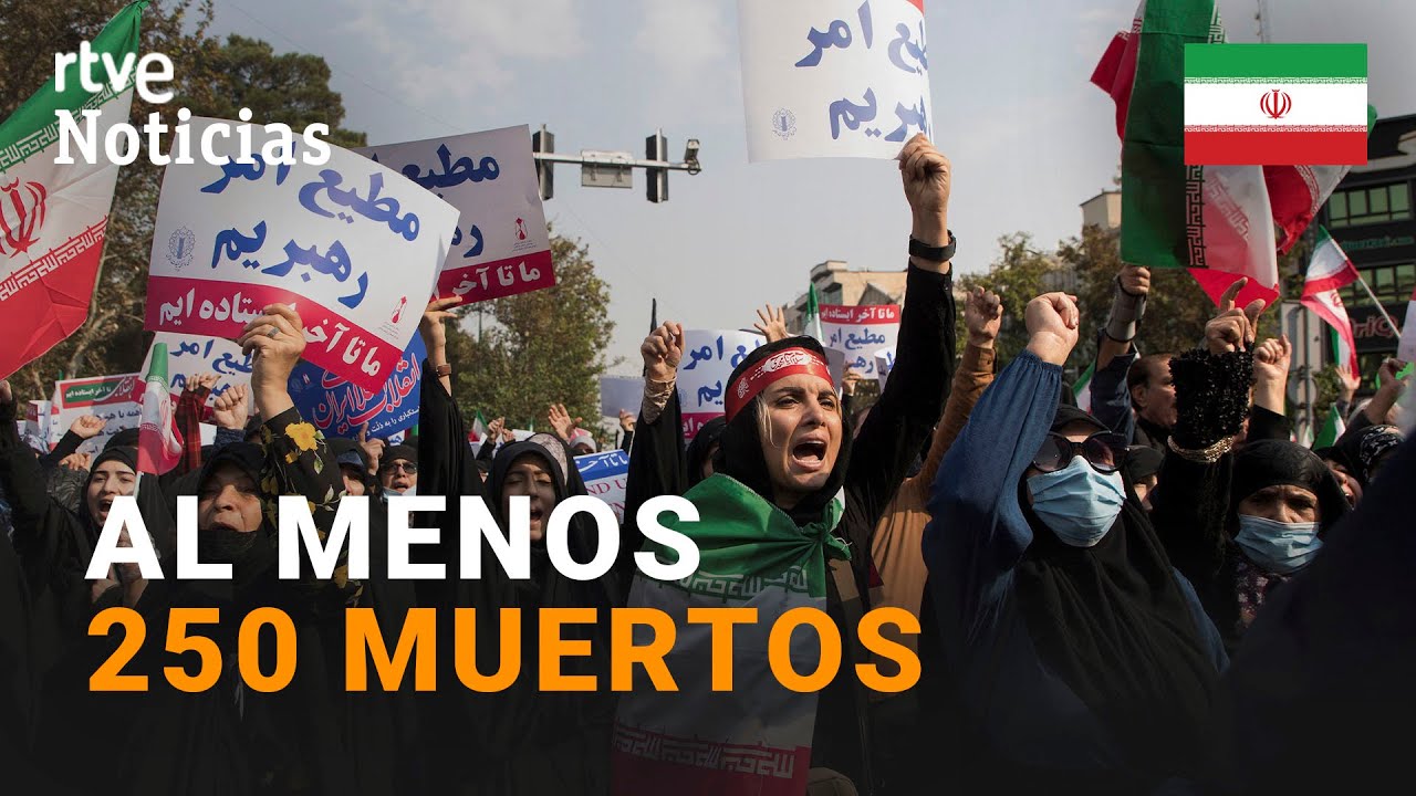 IRÁN- MAHSA AMINI: Las PROTESTAS se INTENSIFICAN en medio de una FUERTE REPRESIÓN | RTVE Noticias