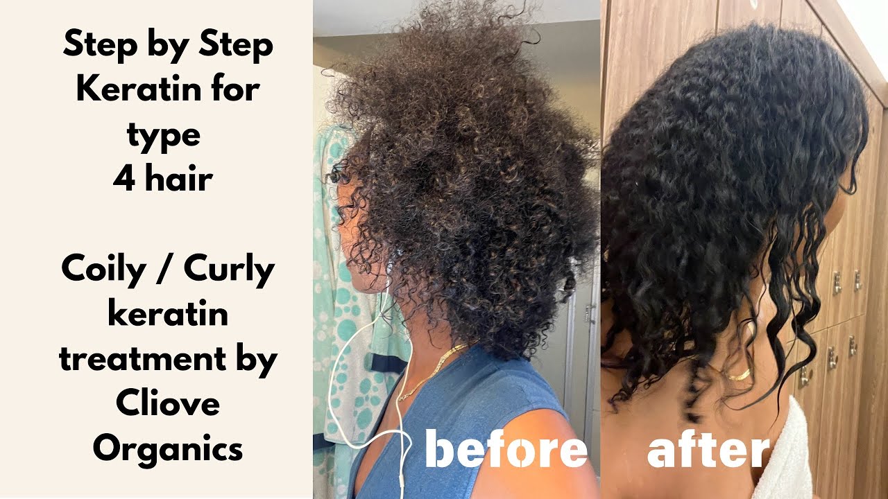 KERATIN TREATMENT STEP BY STEP - easy! With Cliove Organics. Supermodel hair care treatment