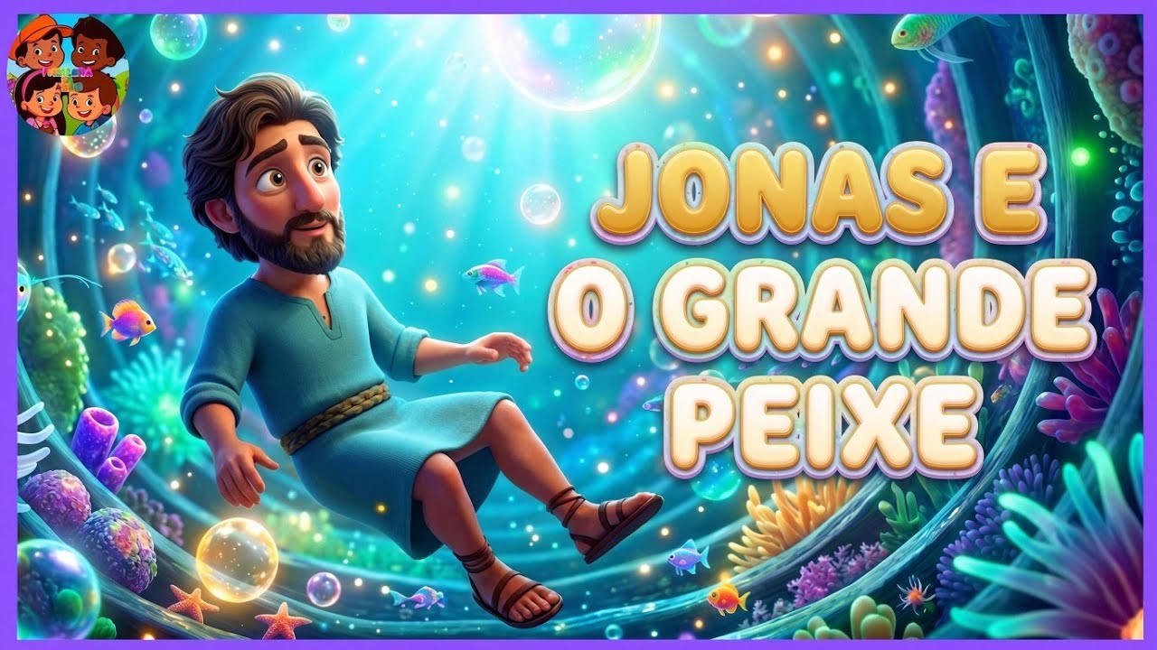 Jonas e a Baleia – Música Infantil Cristã 🎵 (História Bíblica Animada)
