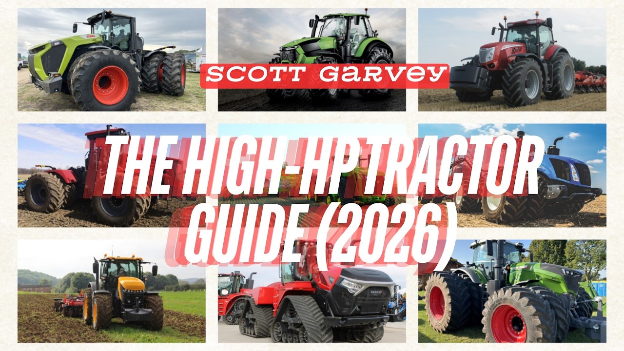 🚜 What’s New for High-Horsepower Tractors in 2026?