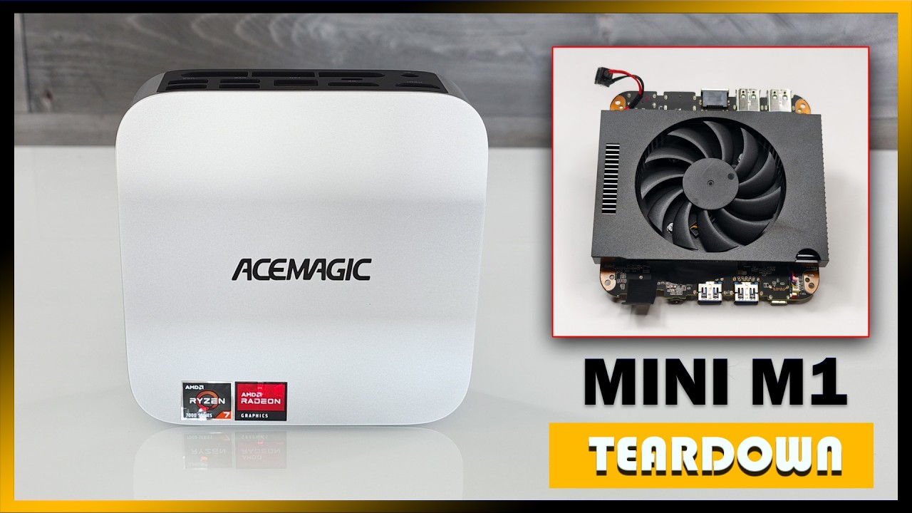 Обзор и разборка мини-ПК Acemagic Mini M1 на базе Ryzen 7 7735HS